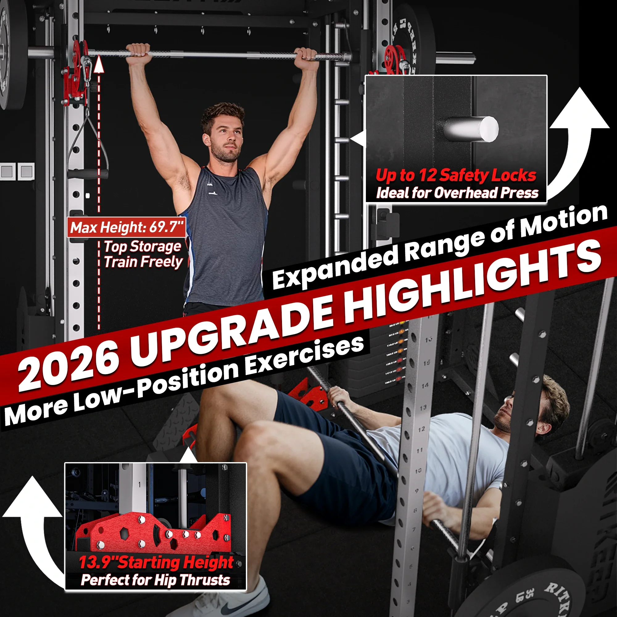 RitKeep PMAX 5600 Strength & Cardio Fusion Home Gym Package - Image 7
