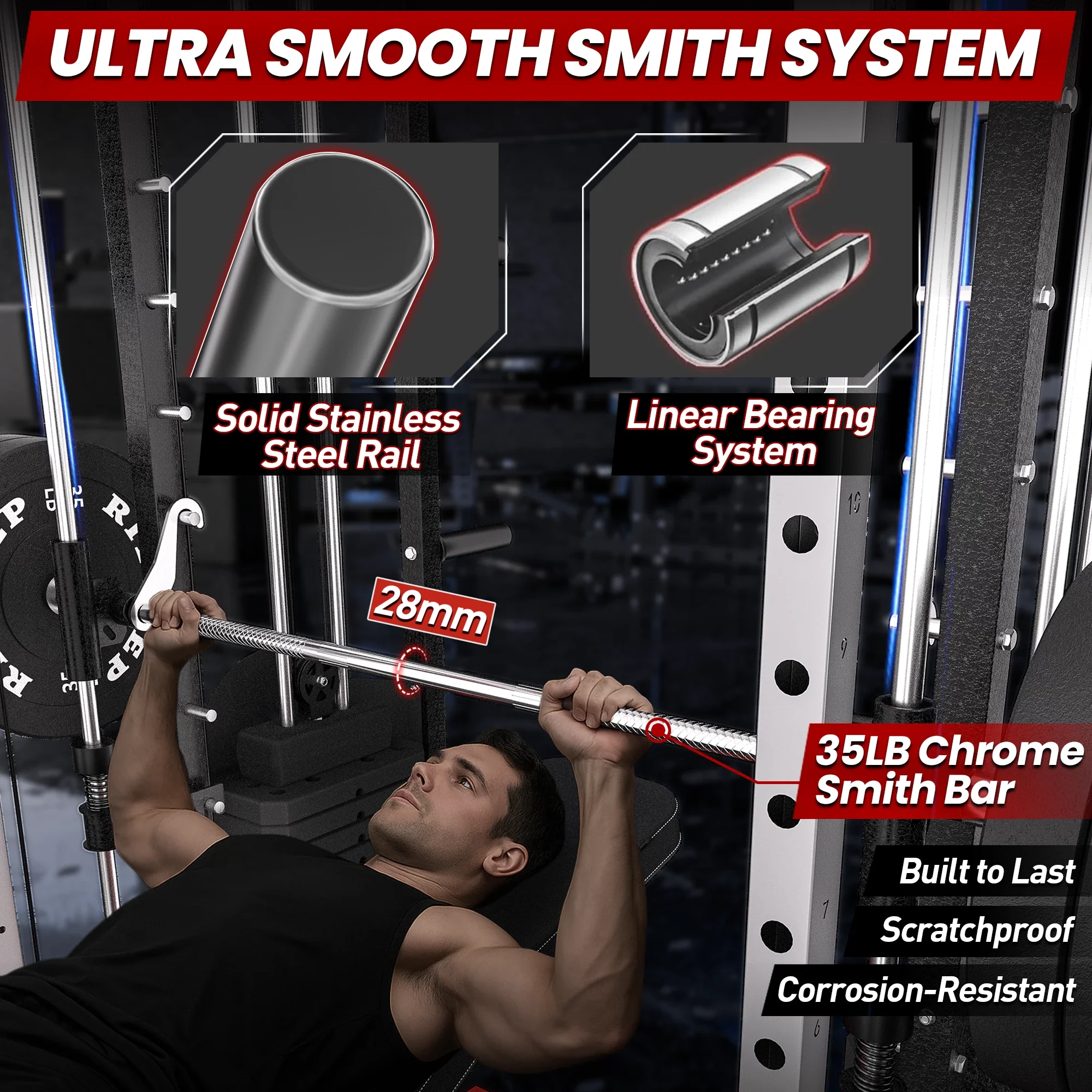 RitKeep PMAX 5600 Strength & Cardio Fusion Home Gym Package - Image 13
