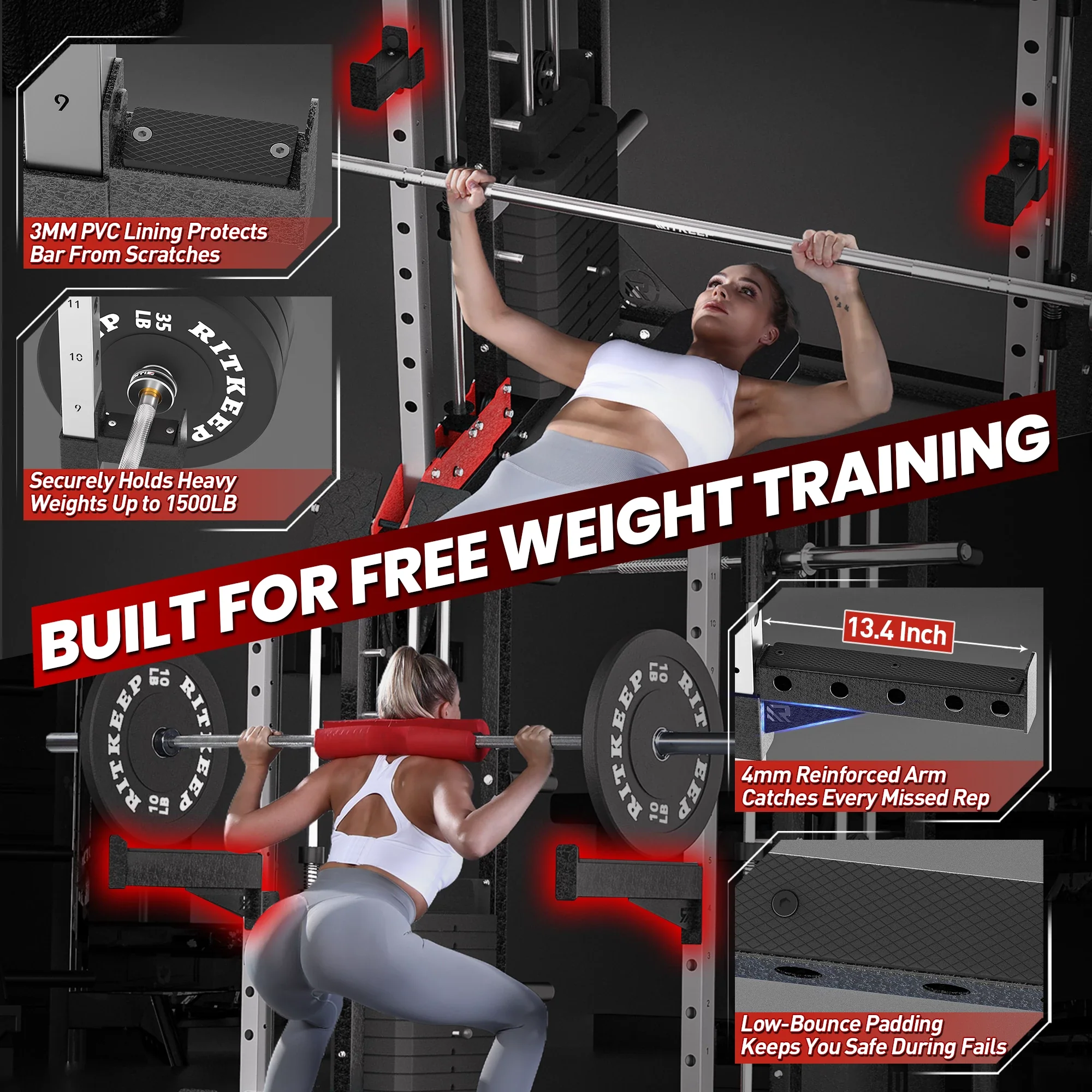 RitKeep PMAX 5600 Strength & Cardio Fusion Home Gym Package - Image 16