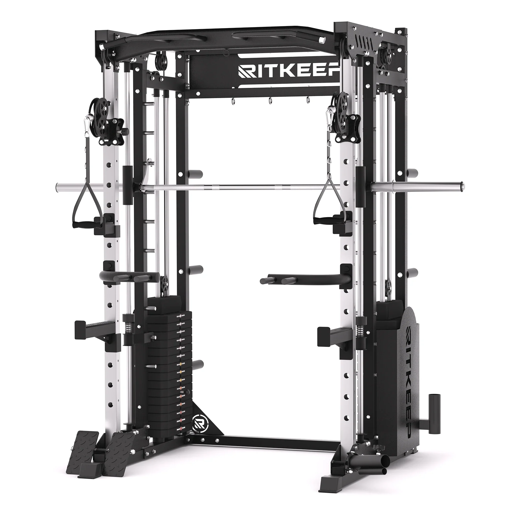 PMAX 5600 Home Gym Smith Machine (2025 Version) - Integrated Weight System - Image 9