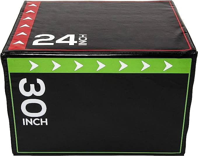 3-In-1 Plyo High Density Stackable Foam Plyometric Box - Image 3