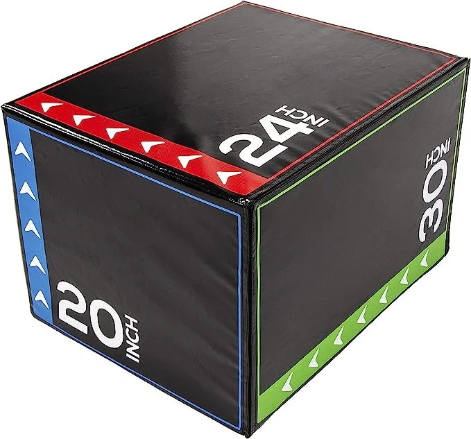 3-In-1 Plyo High Density Stackable Foam Plyometric Box - Image 4