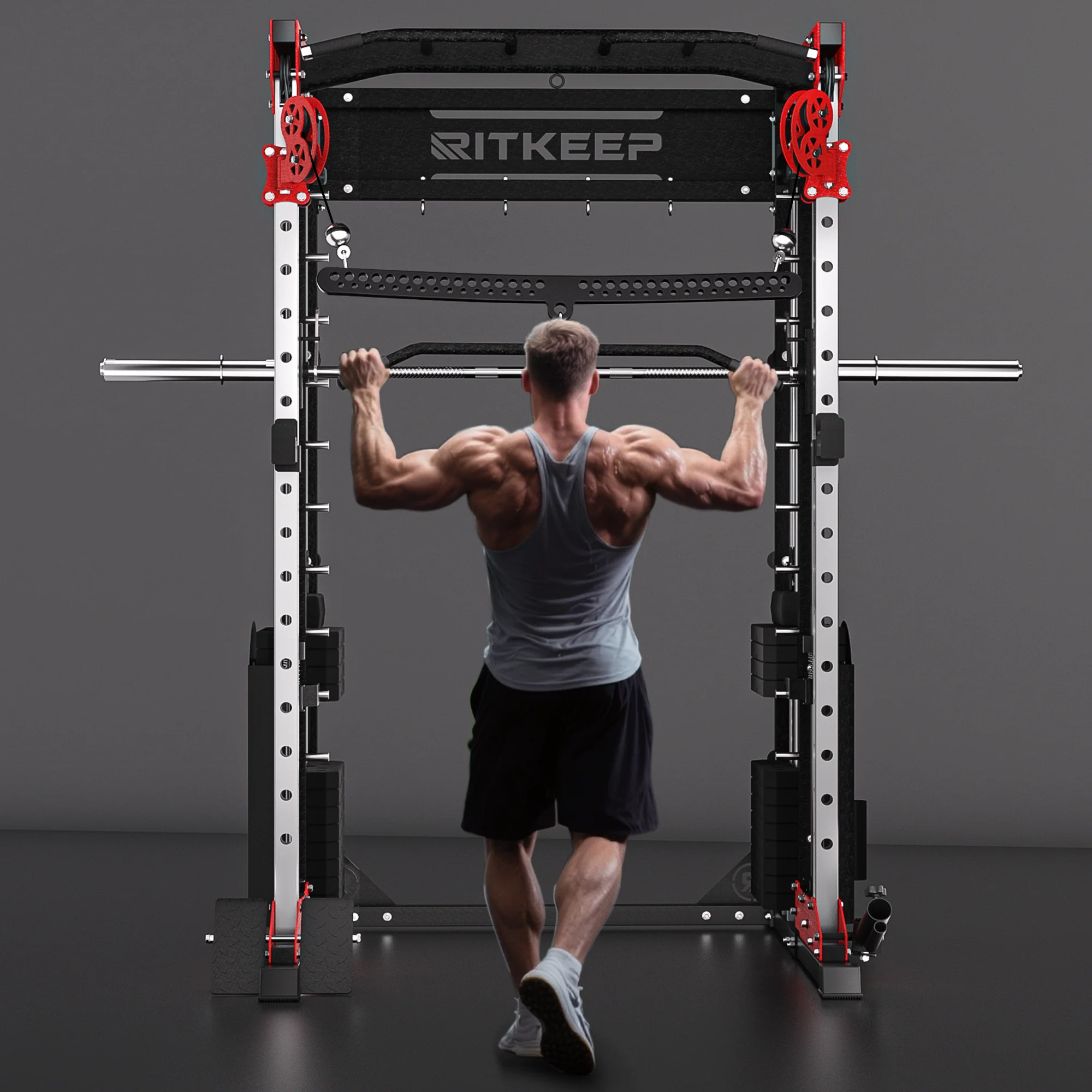 Adjustable Multi-Grip Lat Bar - Image 5