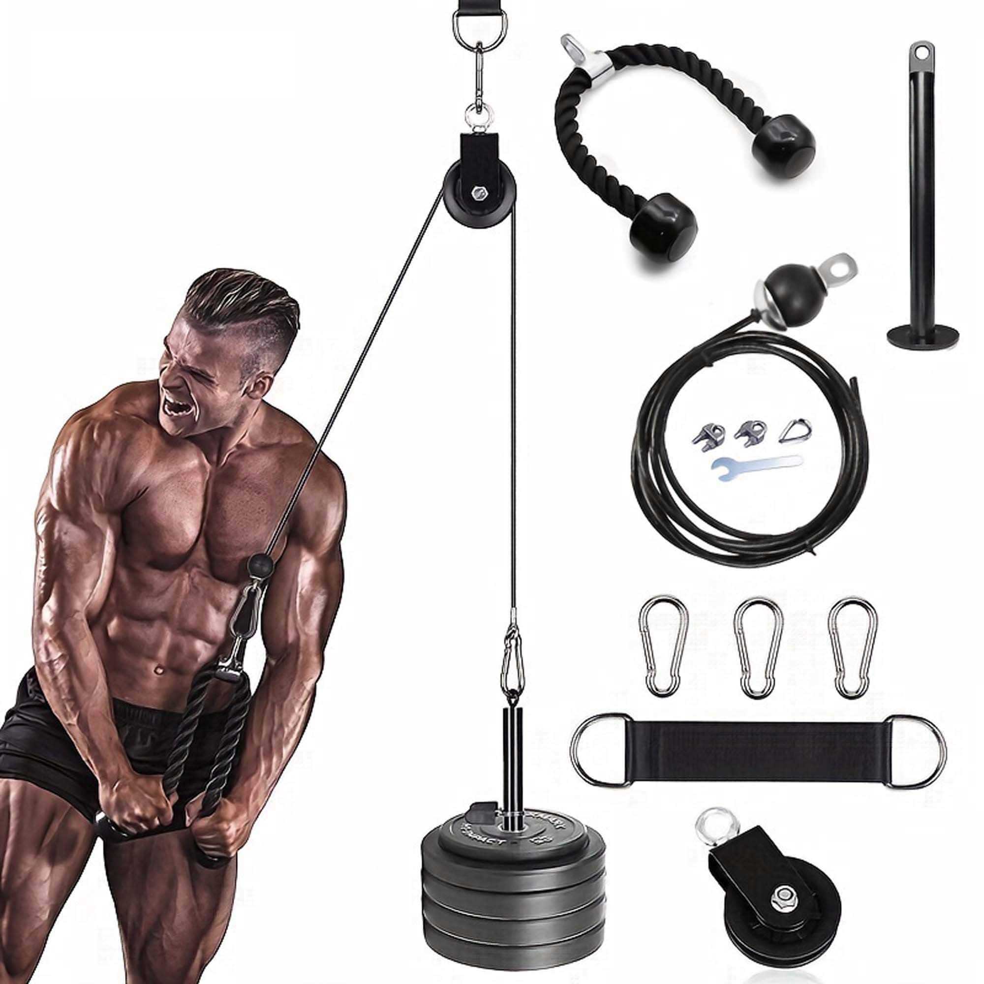 Home Gym Cable Pulley System for Squat Rack - Image 4