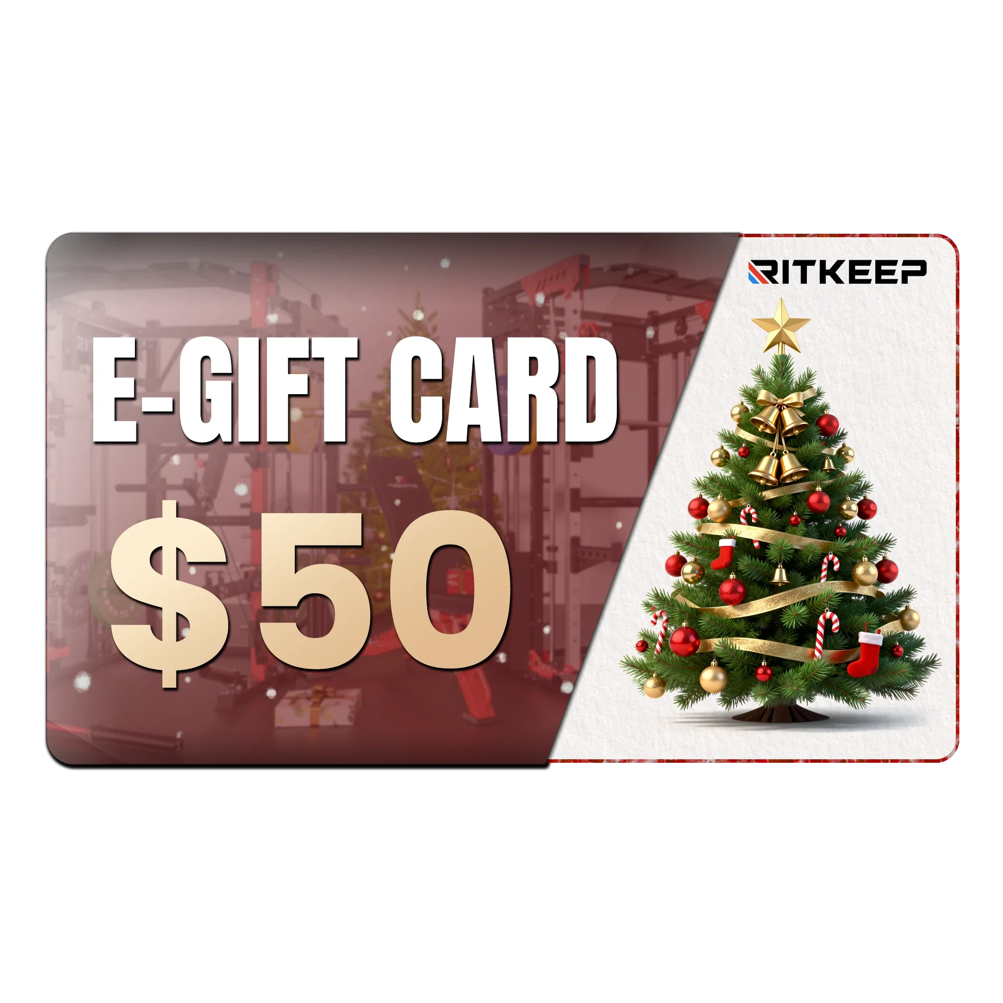 RitKeep E-Gift Card for Christmas