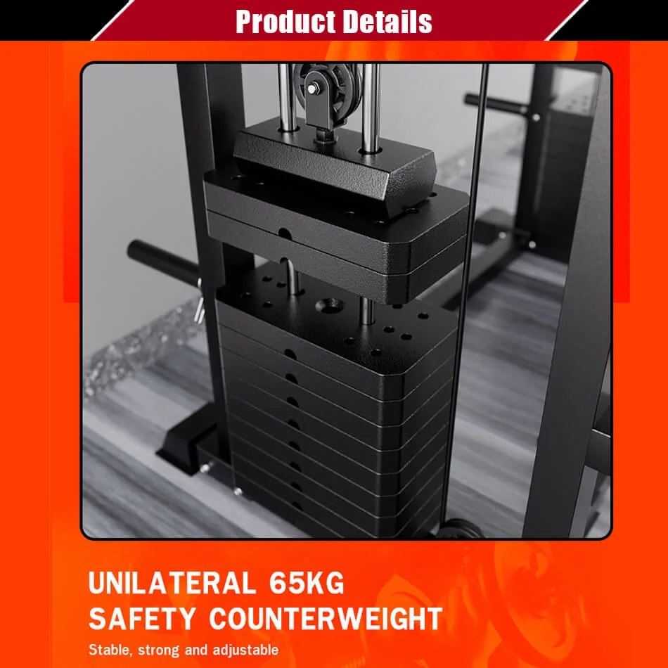 PMAX-5500 All In One Smith Functional Trainer Machine Pro - Image 6