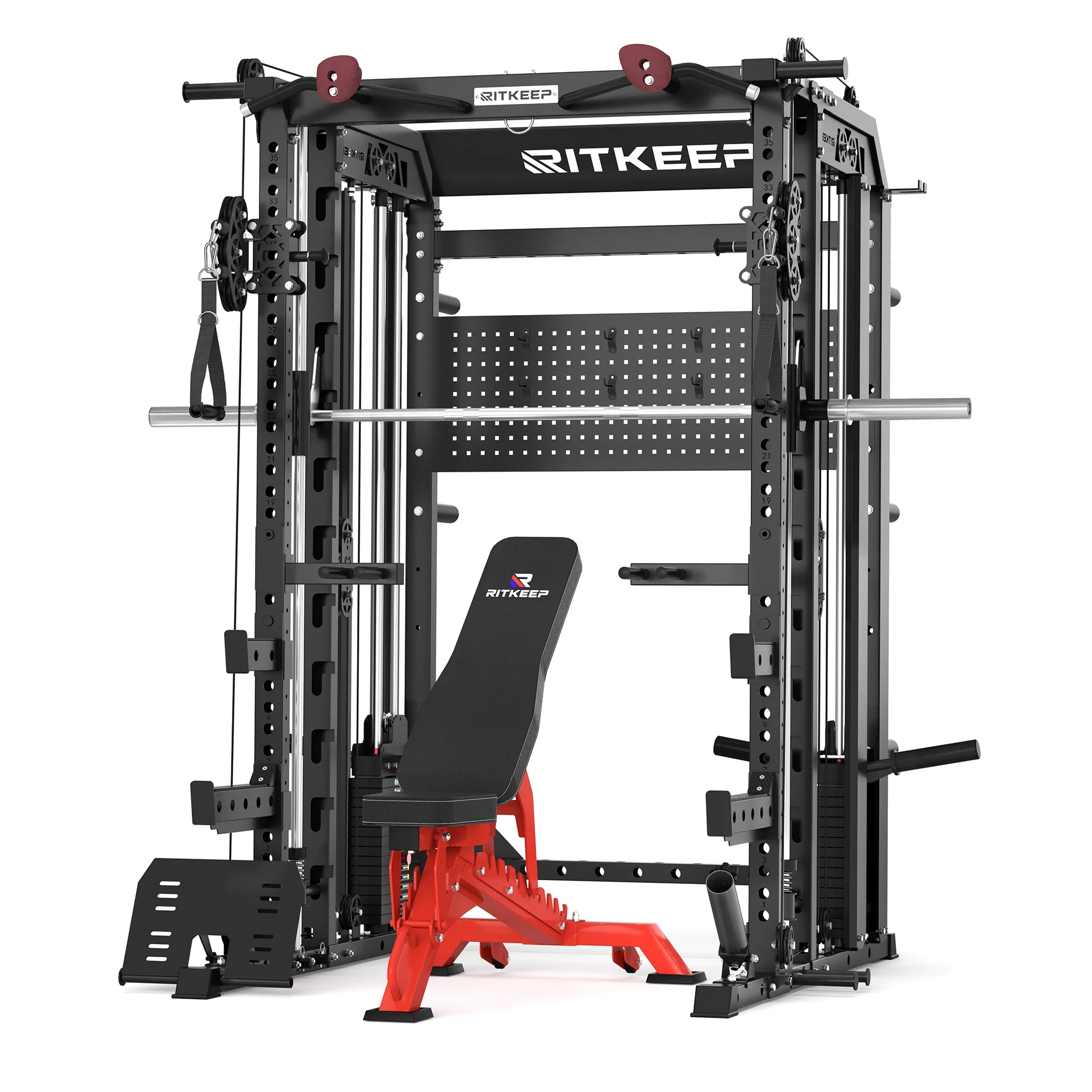 RitKeep Nimitz N1 Counterbalanced All-in-One Smith Machine - Image 8