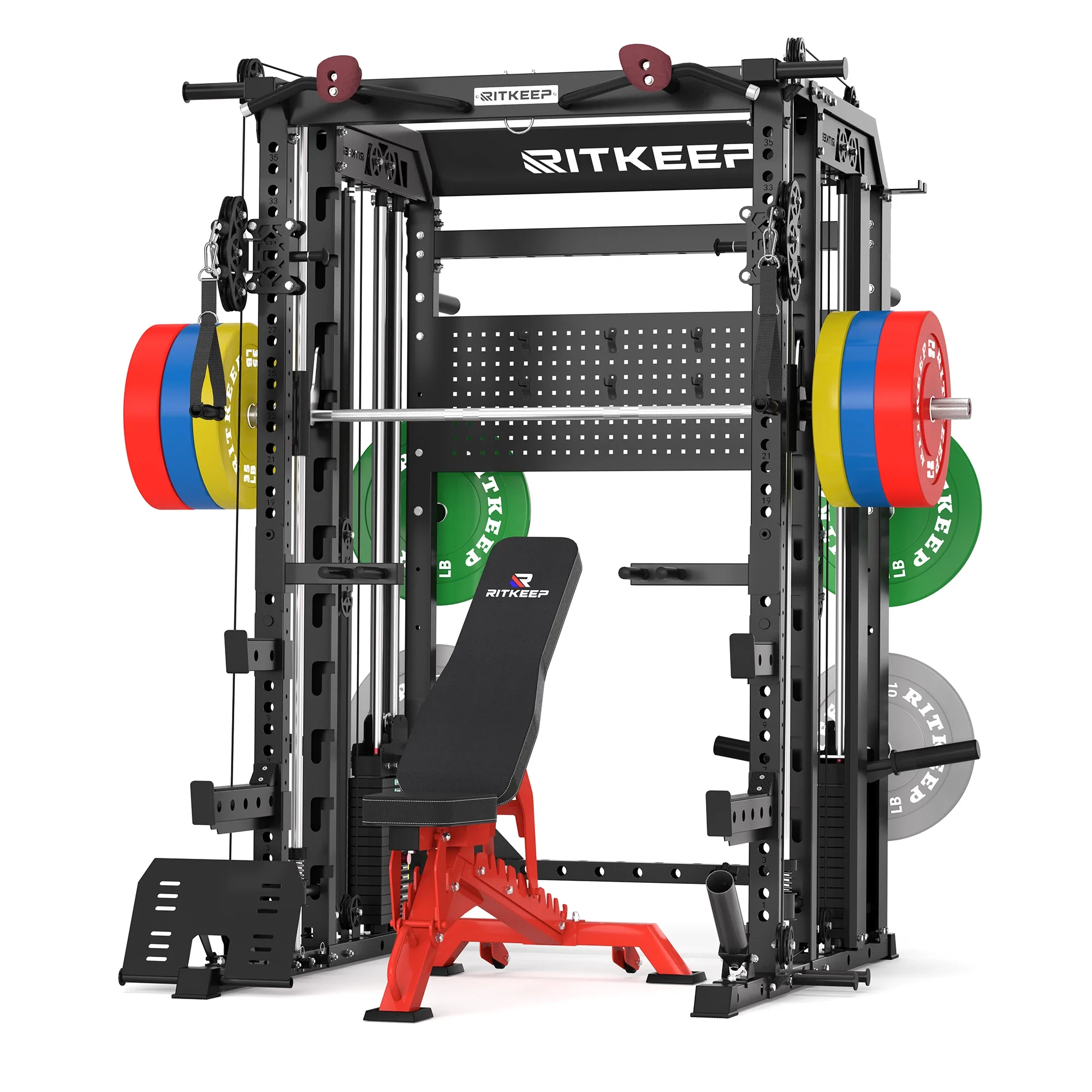 RitKeep Nimitz N1 Counterbalanced All-in-One Smith Machine Package - Image 3