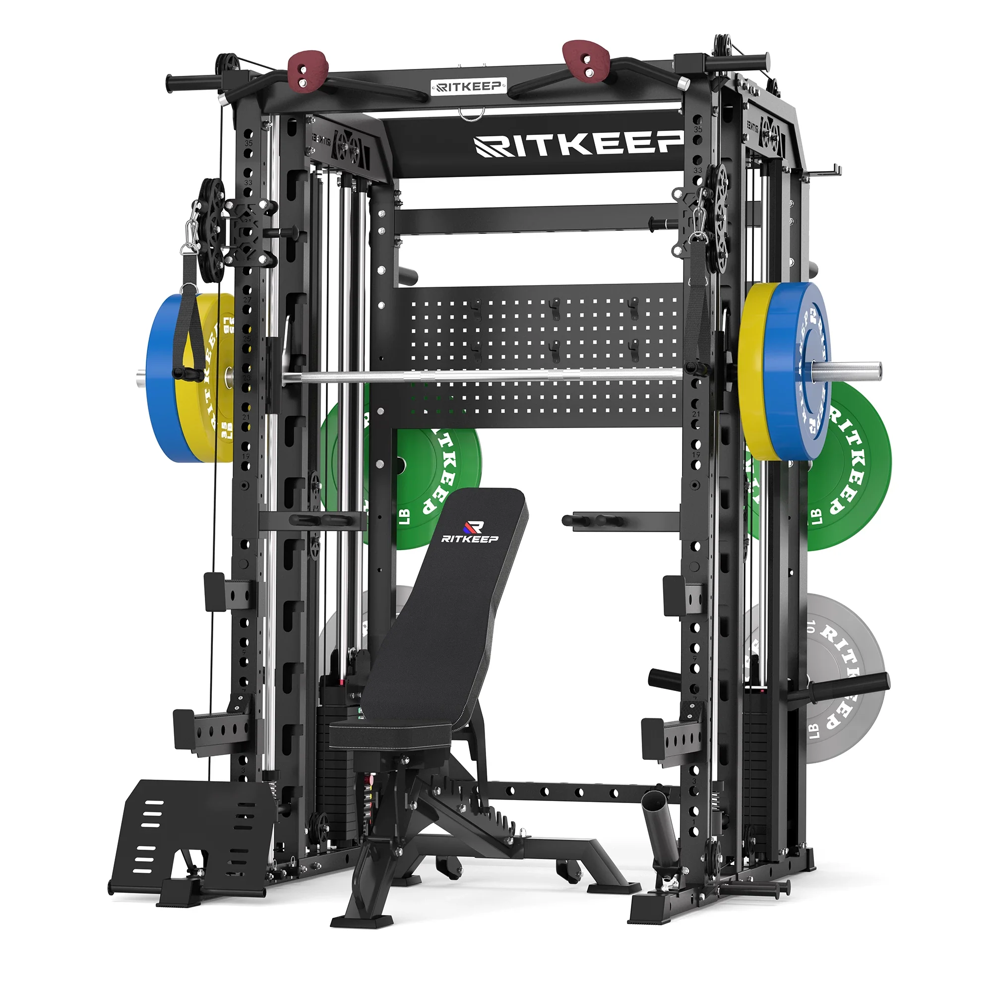 RitKeep Nimitz N1 Counterbalanced All-in-One Smith Machine Package - Image 6