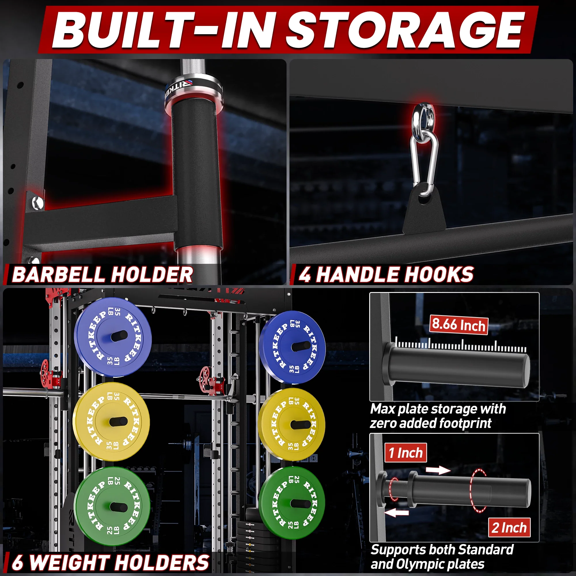 RitKeep PMAX 5600 Strength & Cardio Fusion Home Gym Package - Image 20
