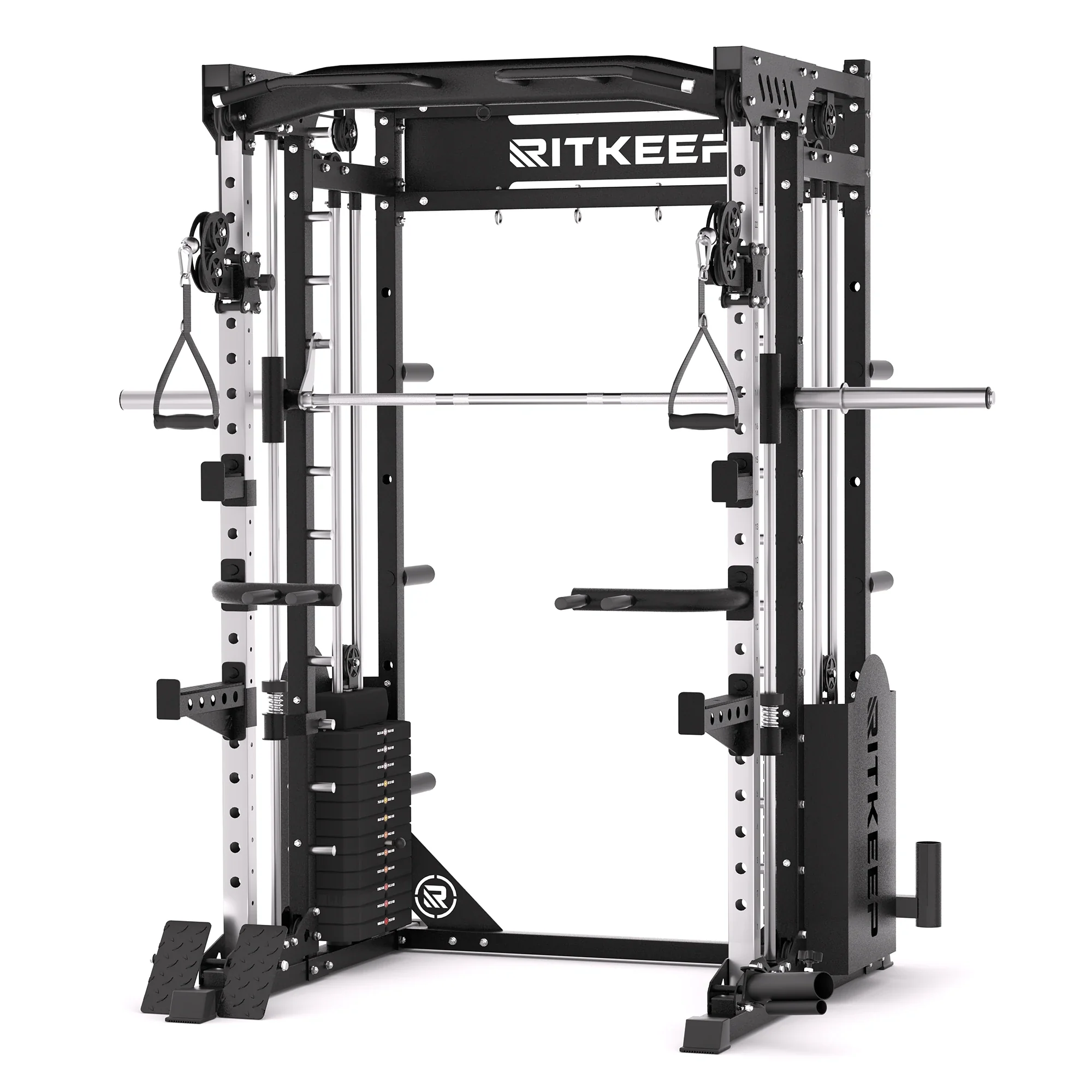 PMAX 5600 Home Gym Smith Machine - Integrated Weight System - Image 21
