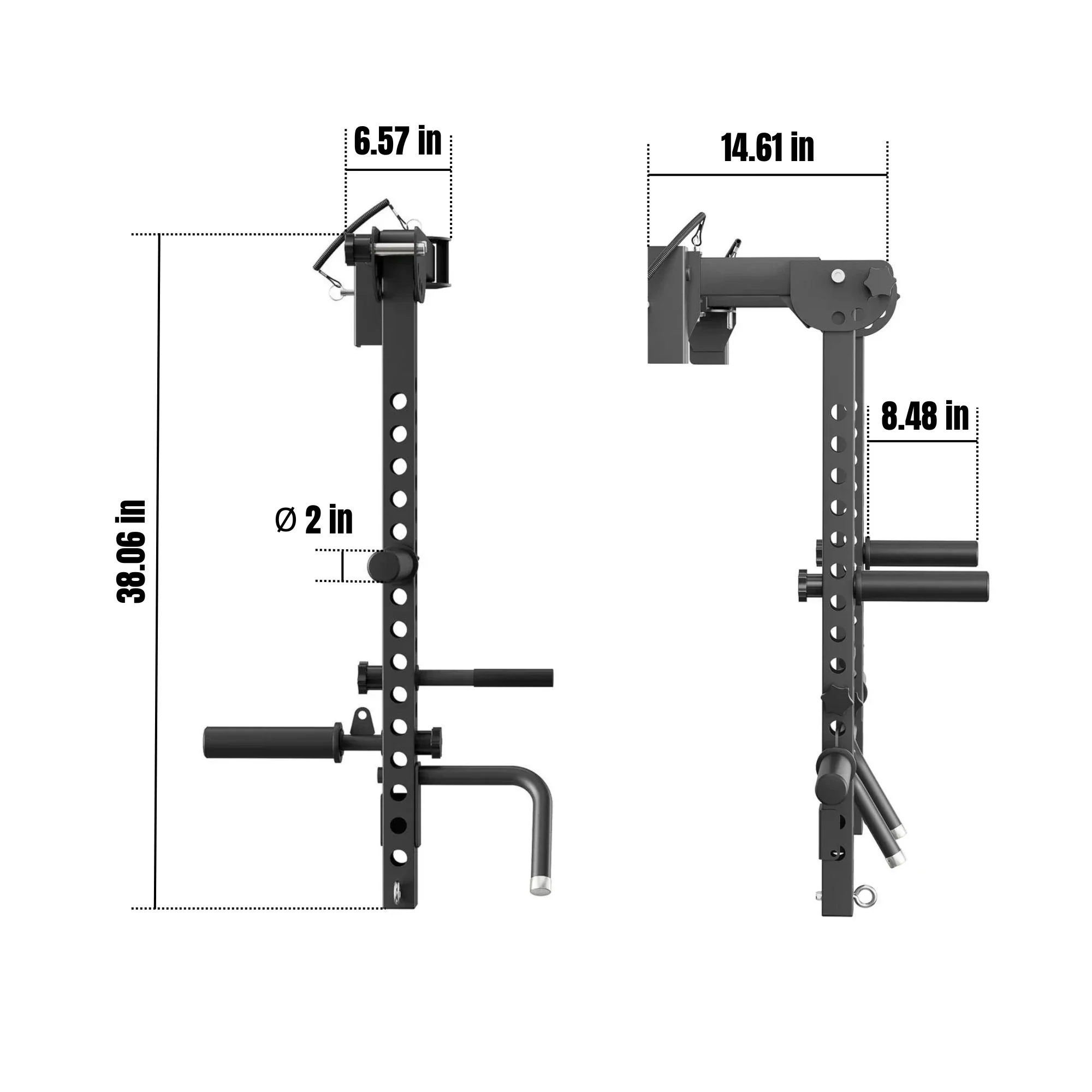 2" X 2" Jammer Arm (Pair) - Image 8