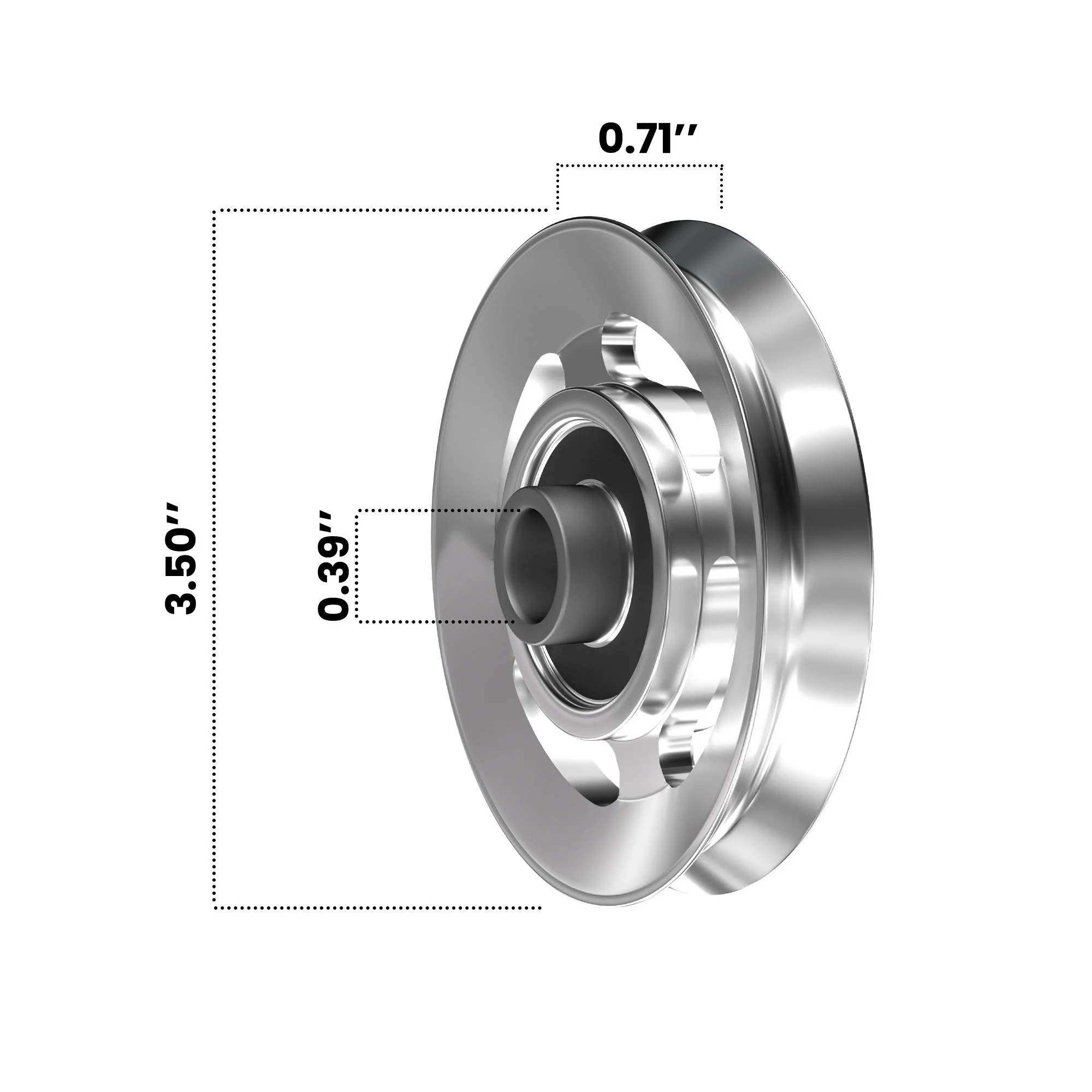 RitKeep Aluminum Pulley wheels Upgrade Kit - Image 6