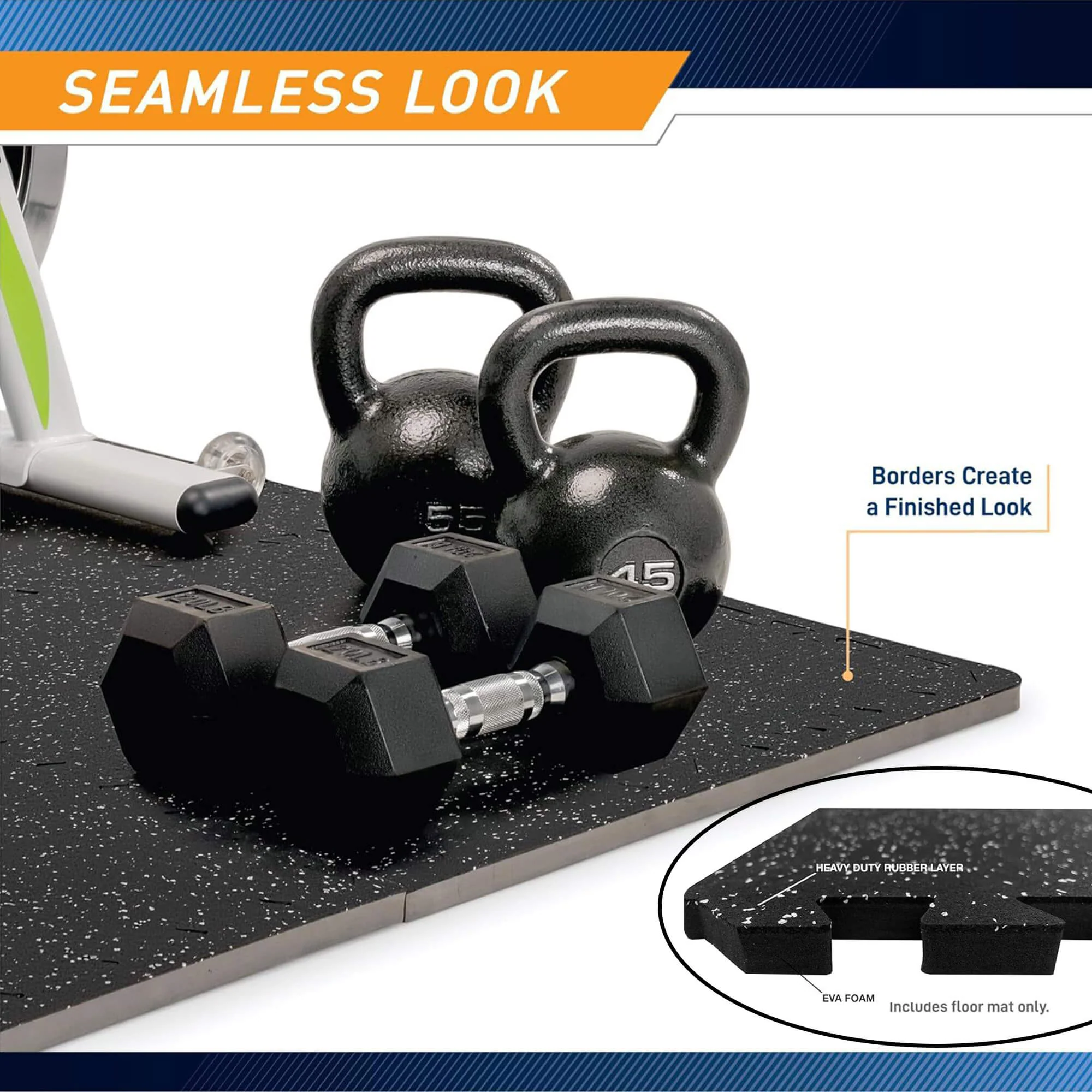 RitKeep Rubber Flooring Gym Mats With EVA Foam - Image 7