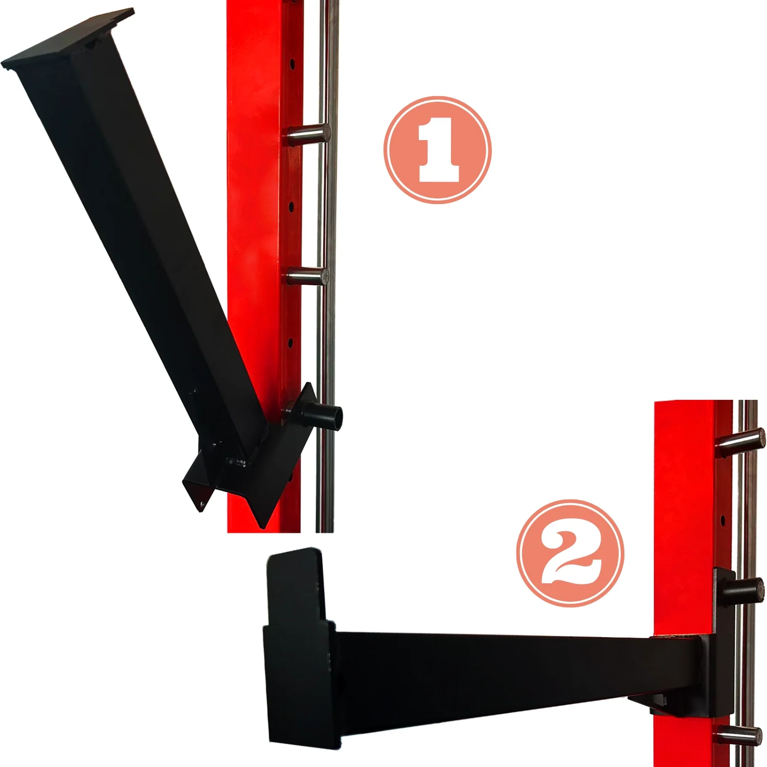 Safety Catches 50 X 70mm | Smith Machine Attachments (Sold In Pair) - Image 4