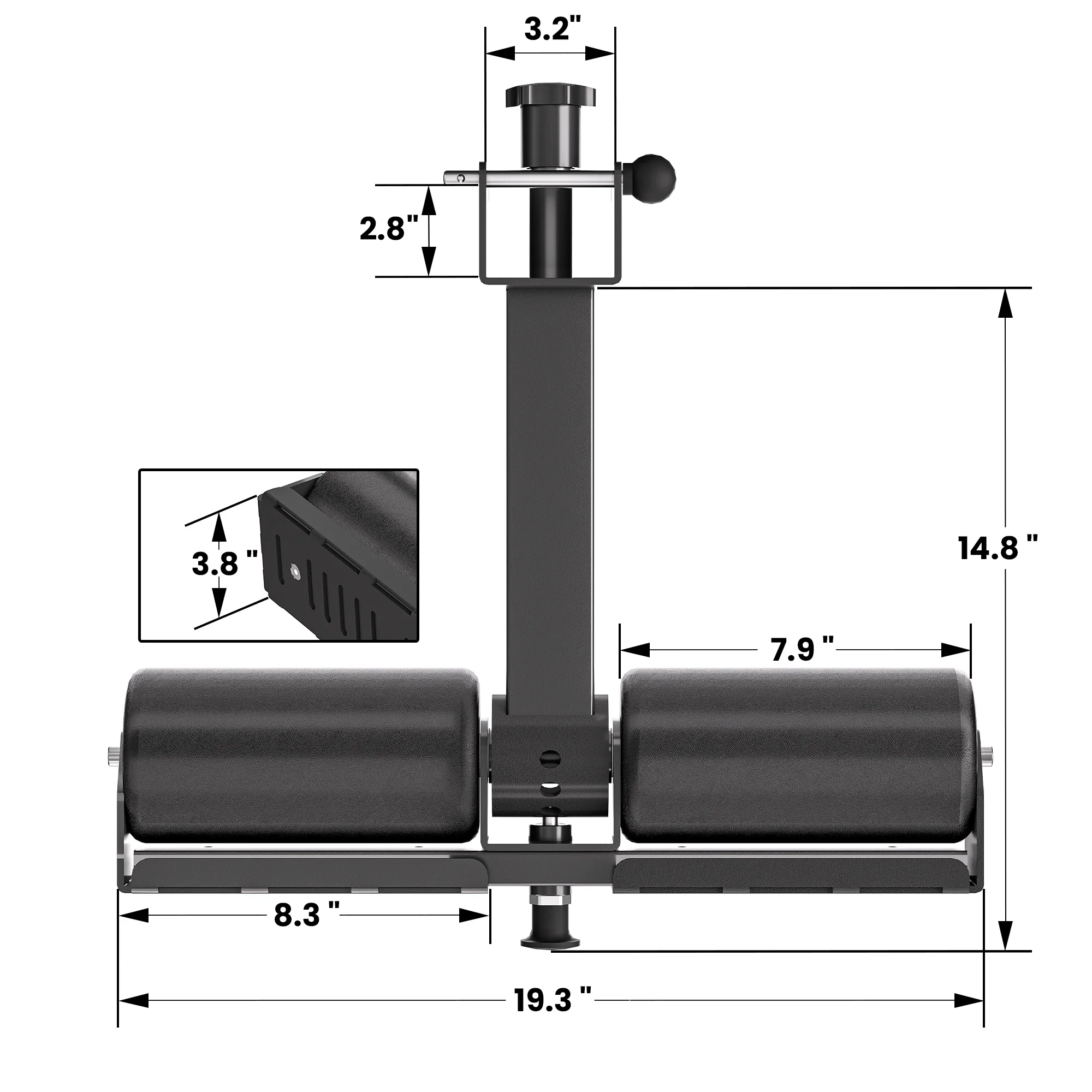 TANK Leg Holder 3-in-1 Rack Attachment - Image 6