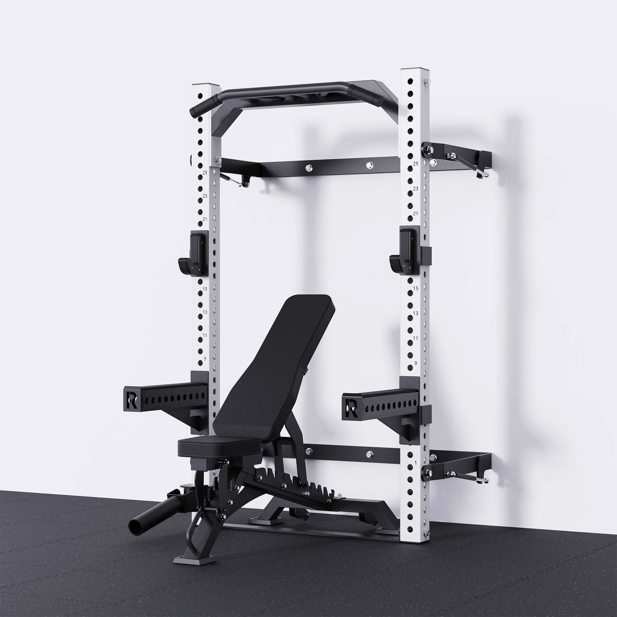SR-3550 Folding Squat Rack With Pull-Up Bar - Image 17